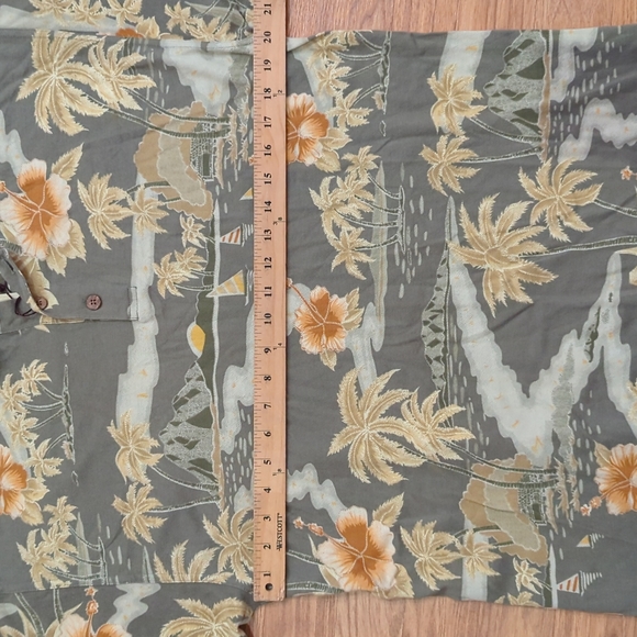 Tommy Bahamas Hawaiian Polo Shirt Size Small S - Picture 4 of 6